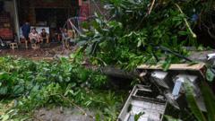 Typhoon kills at least 11 as it sweeps through Vietnam