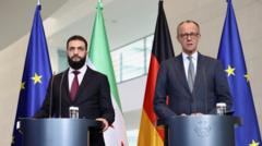 Most Syrian refugees in Germany expected to return home in three years, Merz says