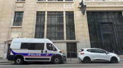 Three arrested in Paris after attempted bomb attack outside Bank of America